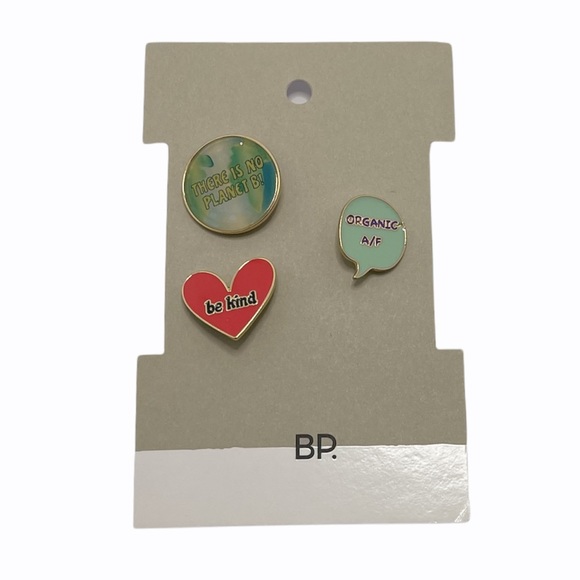 BP. Expression Lapel Pin Set Of Three - Picture 2 of 6